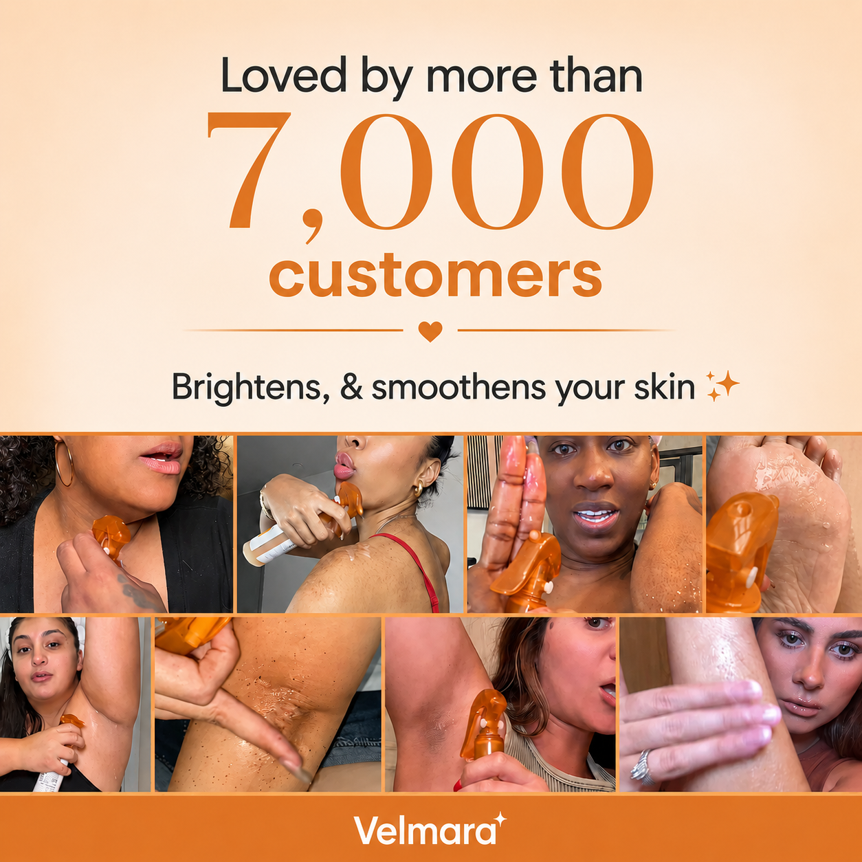 Velmara Brightening Peel Shot Spray