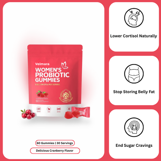 Velmara Stress-Balance Probiotic Gummies