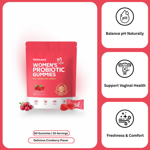 Velmara Cranberry Probiotic Gummies
